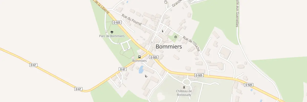 Plan du 2 Grande Rue à Bommiers