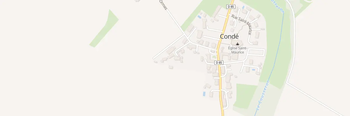 Plan du 9 Rue des Ormes à Condé
