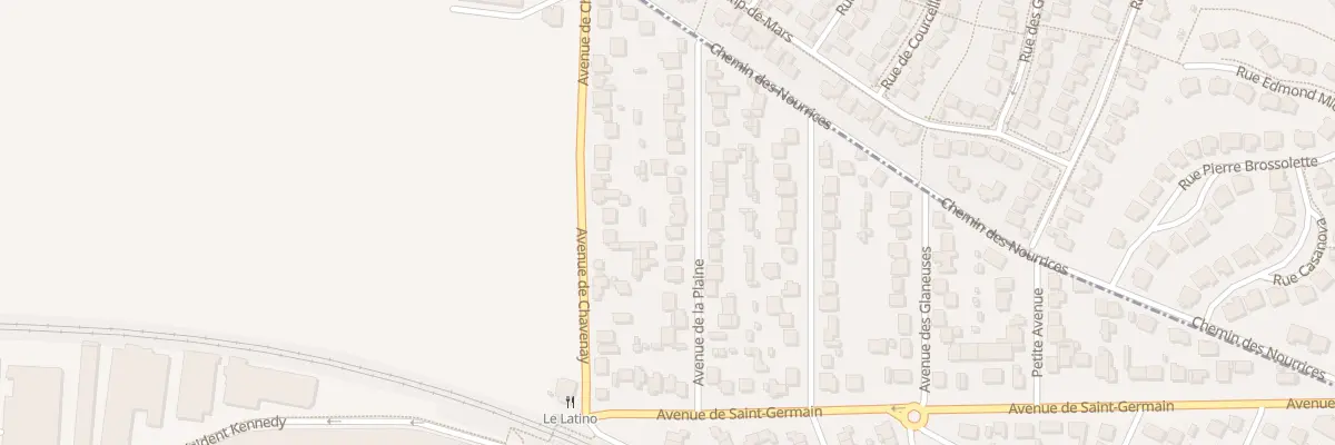 Plan du 17 Av de la Plaine aux Clayes-sous-Bois