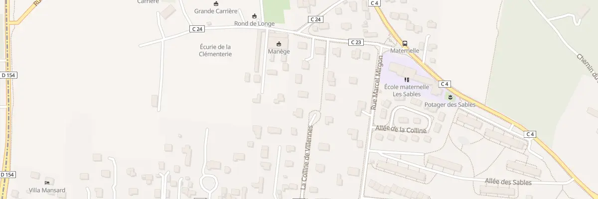 Plan du 580 Rue de la Clémenterie à Villennes-sur-Seine