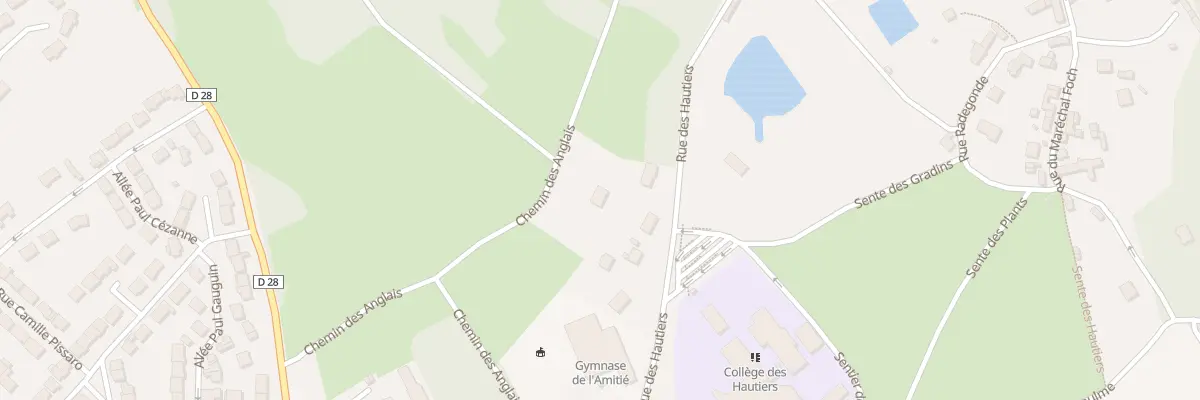Plan du 19 Rue des Hautiers à Marines