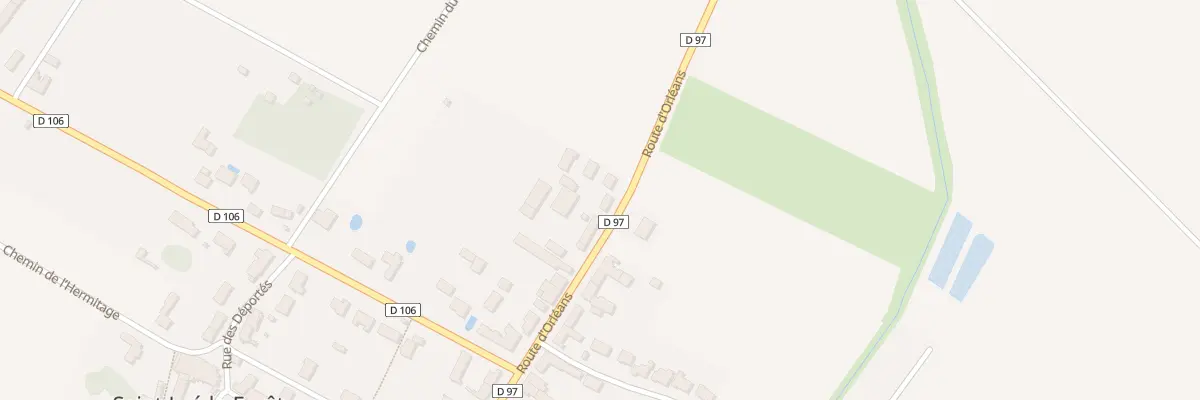 Plan du 4 Rte d’Orléans à Saint-Lyé-la-Forêt