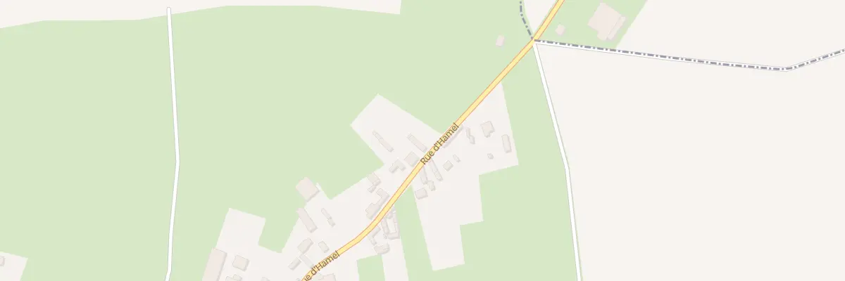 Plan du 23 Rue du Hamel à Grez