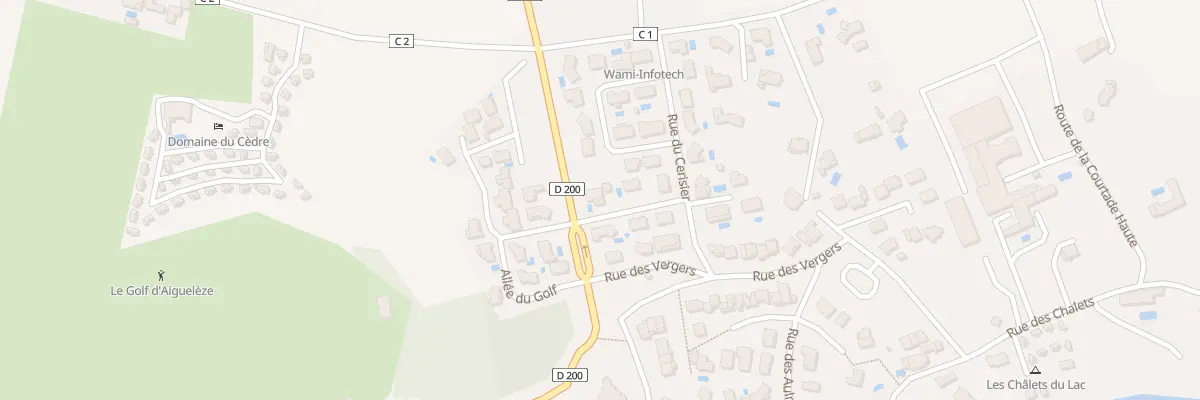 Plan du 1 Rue du Cerisier à Rivières