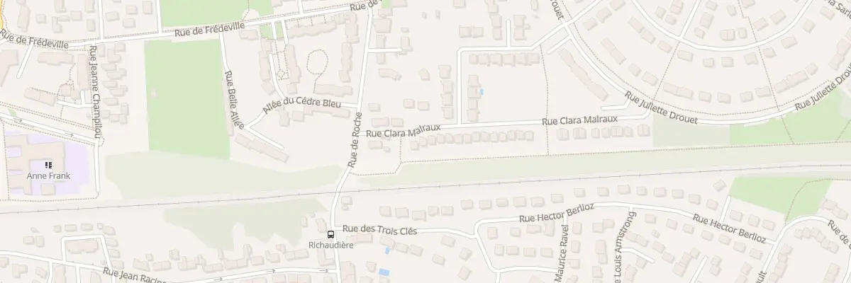 Plan du 8 Rue Clara Malraux à Saint-Jean-de-Braye