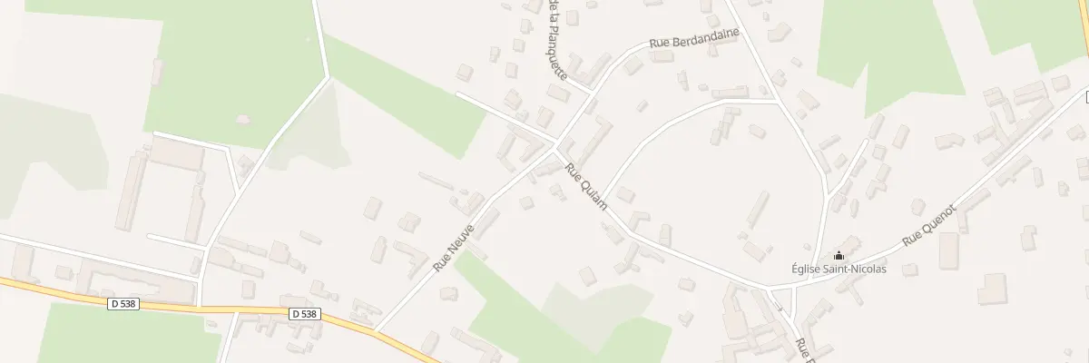 Plan du 3 Rue Neuve à Cempuis
