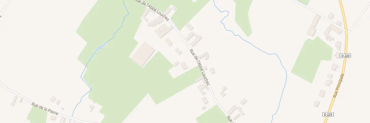 Plan du 377 Rue de l’Abbé Louchez à Audrehem