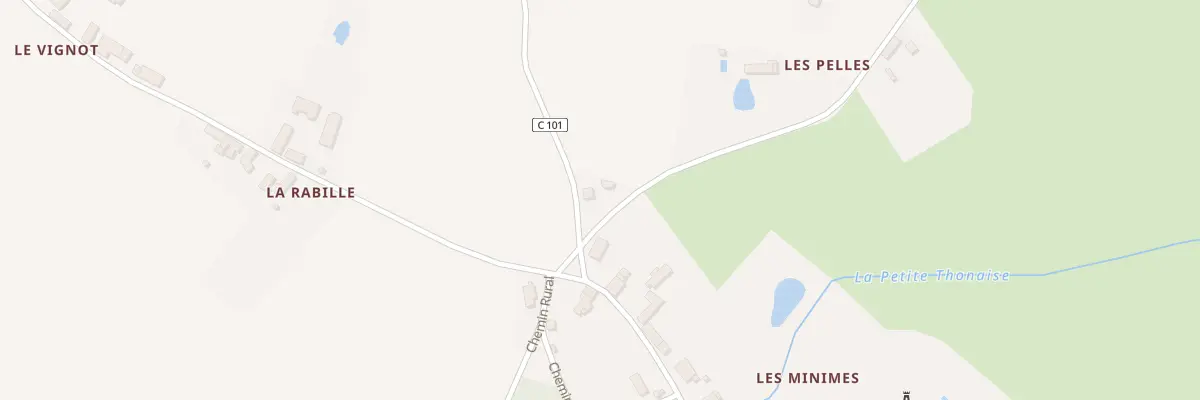 Plan du 5060 Les Minimes à Bommiers