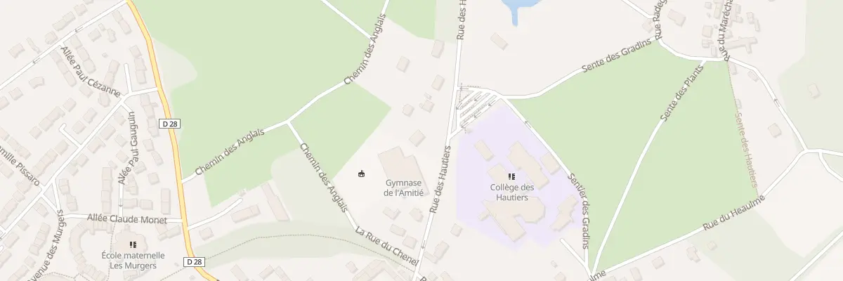 Plan du 9037 Rue des Hautiers à Marines