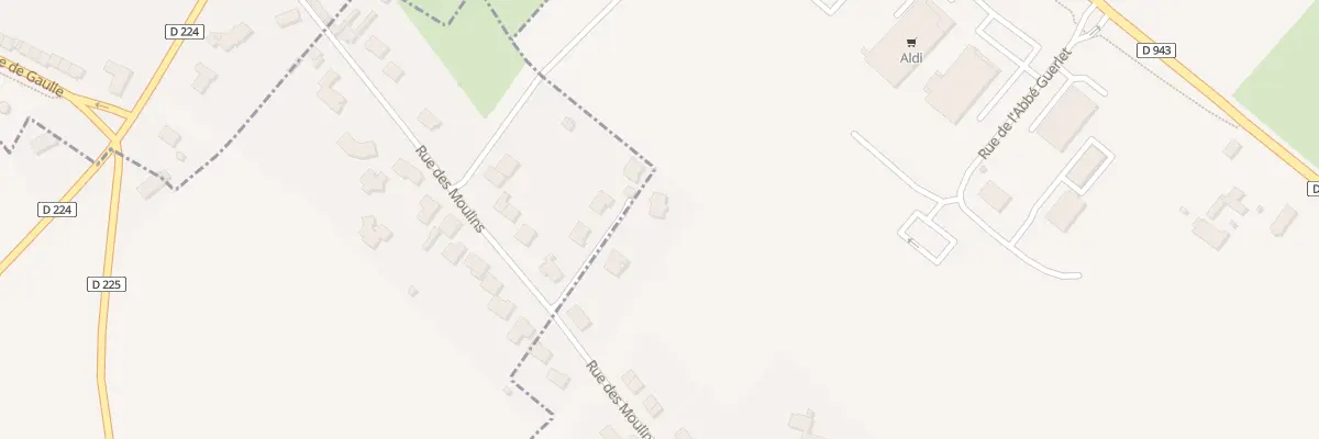 Plan du 6000 Imp des Moulins à Autingues