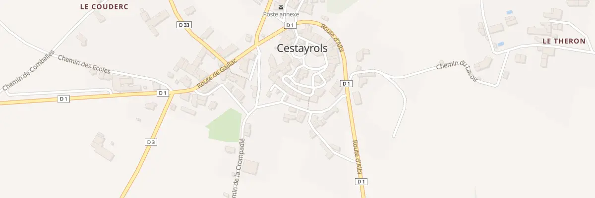 Plan du 7 Rue du Château à Cestayrols