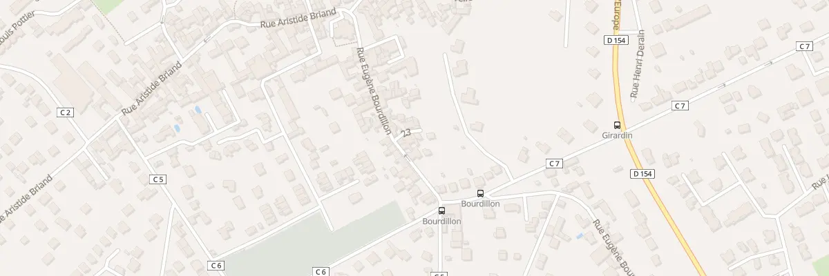 Plan du 236 Rue Eugène Bourdillon à Vernouillet