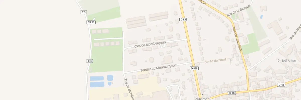 Plan du 7 Clos du Montbergeon à Pussay