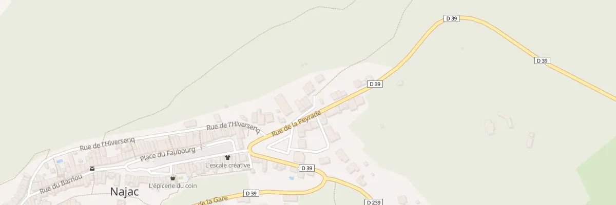 Plan du 5 Pl du Sol de la Dime à Najac