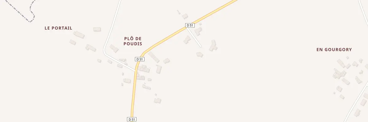 Plan du 5123 Le Plo de Poudis à Poudis
