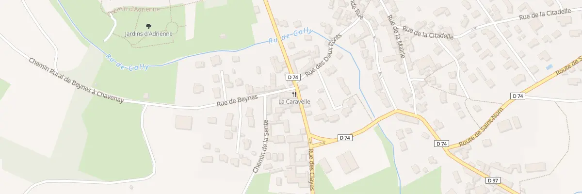 Plan du 4 Rue des Clayes à Chavenay