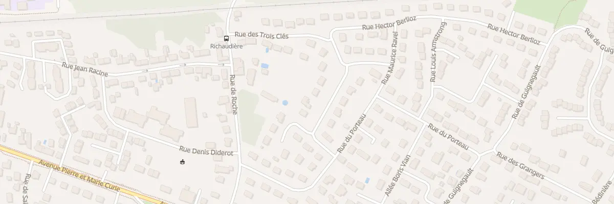 Plan du 7 Rue Claude Debussy à Saint-Jean-de-Braye