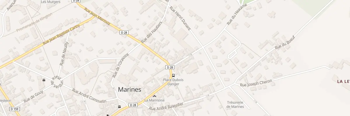 Plan du 7 Rue du Heaulme à Marines