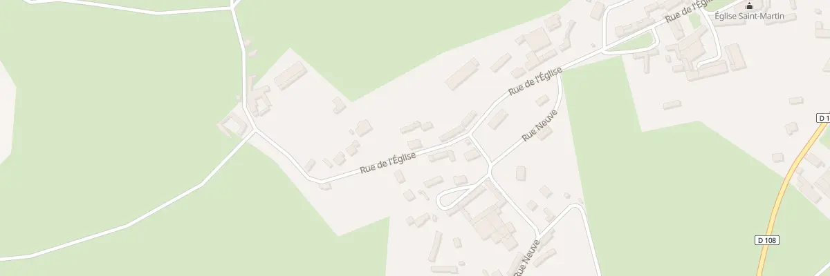 Plan du 39 Rue de l’Eglise à Dargies