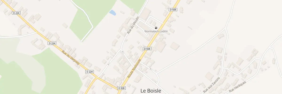 Plan du 47 Rte Nationale au Boisle
