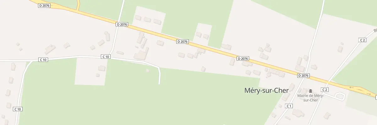 Plan du 515 Rte de Tours à Méry-sur-Cher