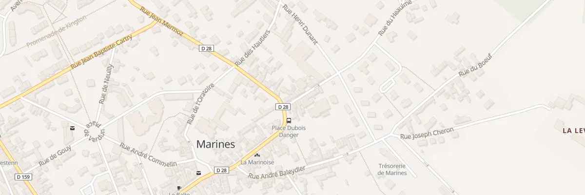 Plan du 5 Rue du Heaulme à Marines