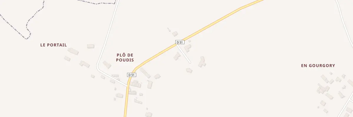 Plan du 5119 Le Plo de Poudis à Poudis