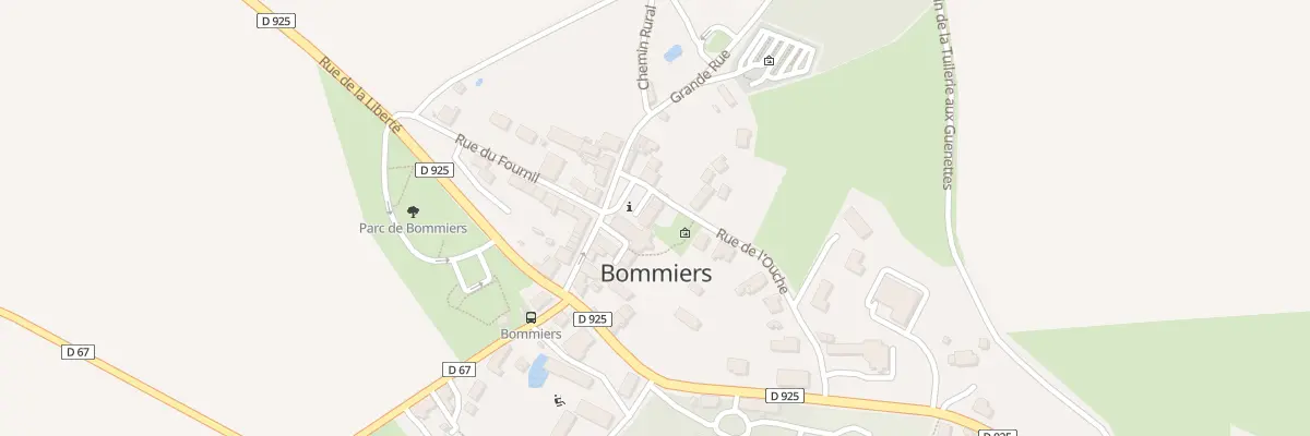 Plan du 3 Pl de l’Eglise à Bommiers