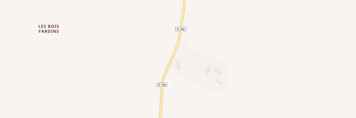 Plan du 5387 Le Bois du Teurde à Sainte-Lizaigne