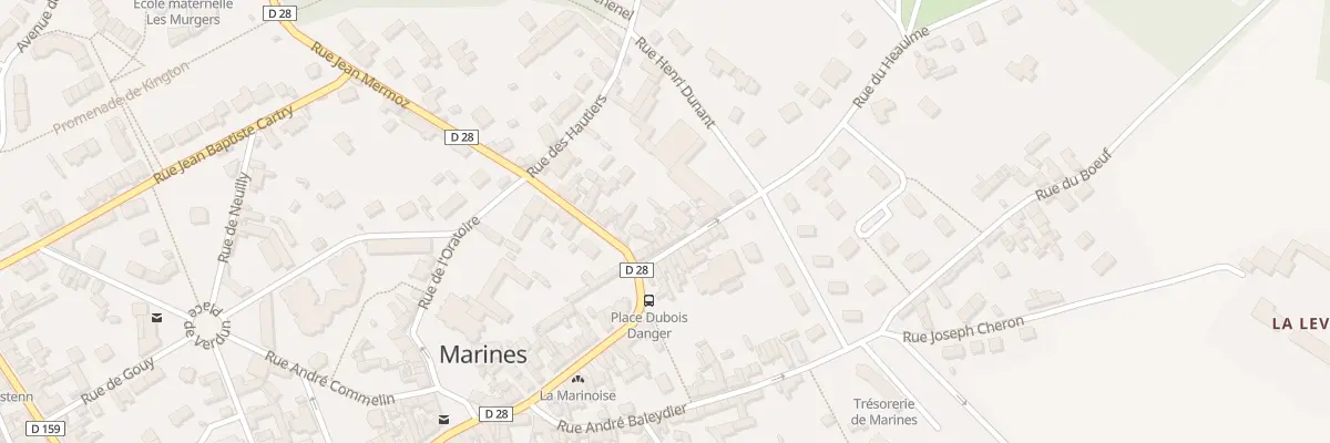Plan du 13 Rue du Heaulme à Marines