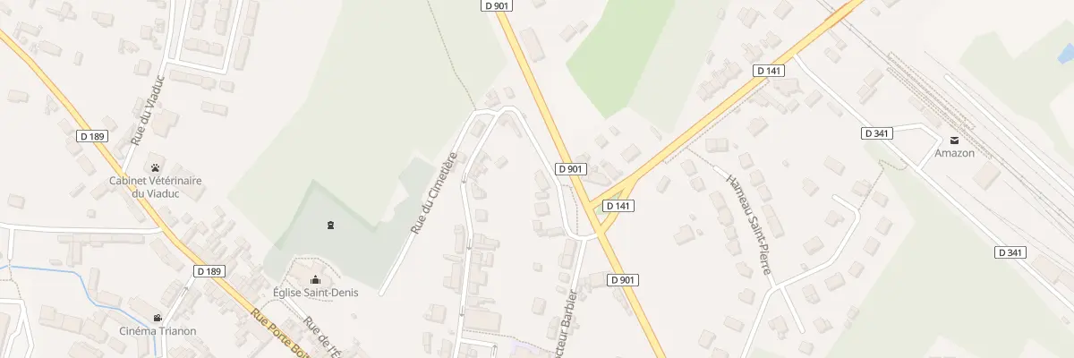Plan du 42 Rue Ferdinand Beaumont à Poix-de-Picardie