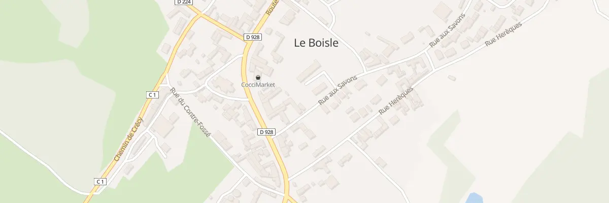 Plan du 1 Rue aux Savons au Boisle