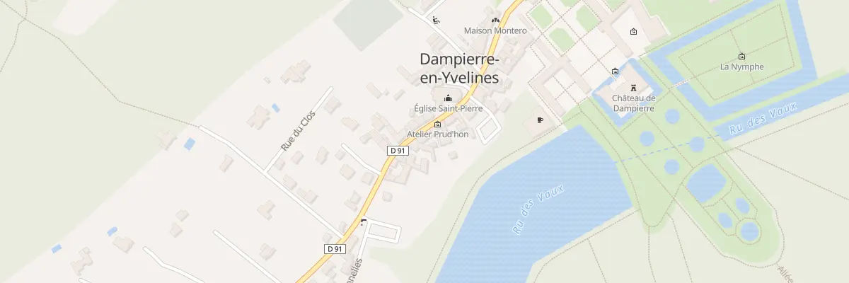 Plan du 42 Grande Rue à Dampierre-en-Yvelines