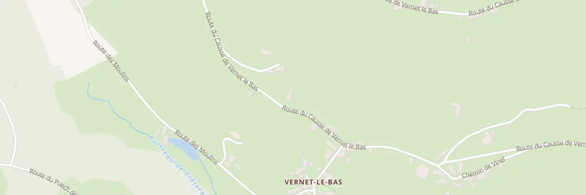 Plan du 5105 Le Mas de Raynal à Balaguier-d’Olt