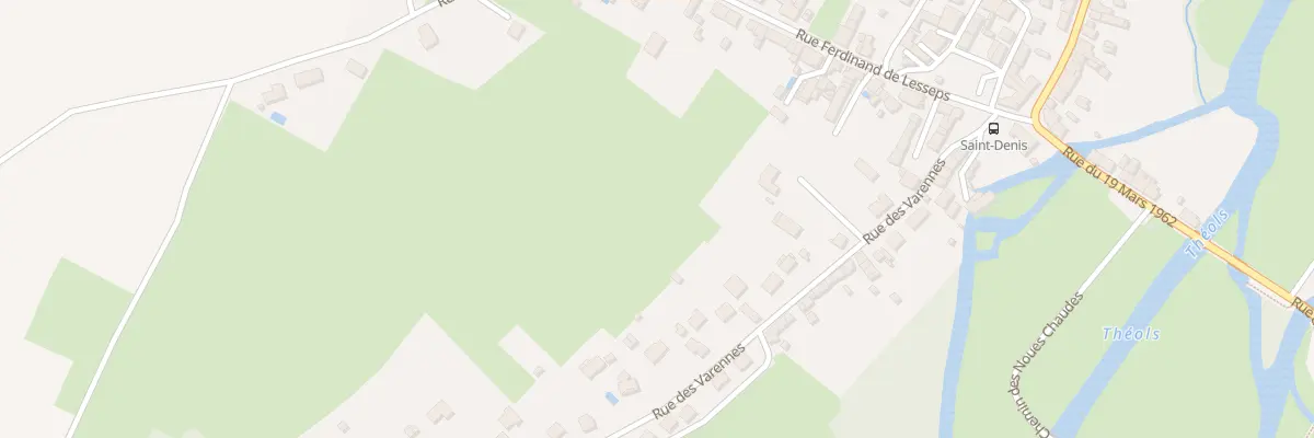 Plan du 87 Rue des Varennes à Issoudun