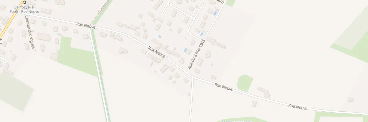Plan du 455 Rue Neuve à Saint-Lyé-la-Forêt