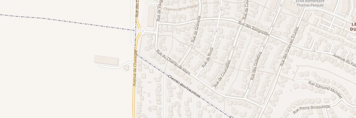 Plan du 7 Rue du Champ-de-Mars à Villepreux