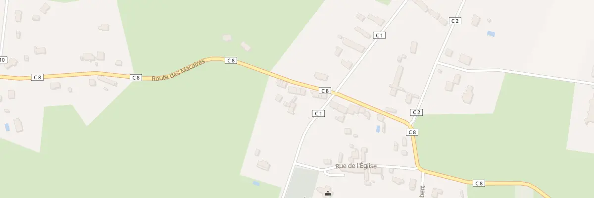 Plan du 2256 Rte des Macaires à Méry-sur-Cher