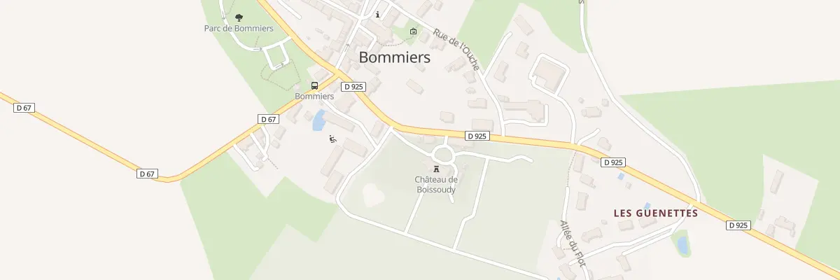 Plan du 4 Rue Nationale à Bommiers