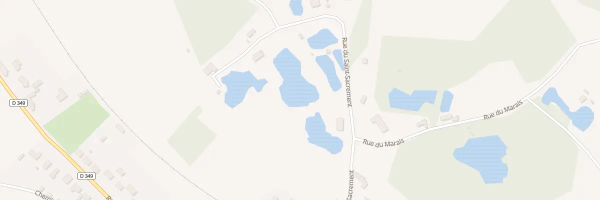 Plan du 409 Rue St Sacrement à Bouin-Plumoison