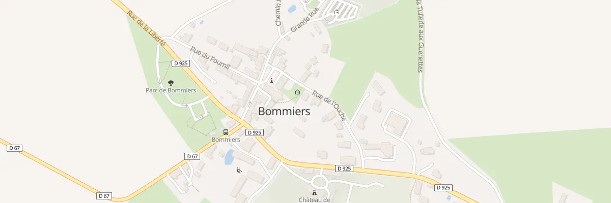 Plan du 5002 Le Bourg à Bommiers