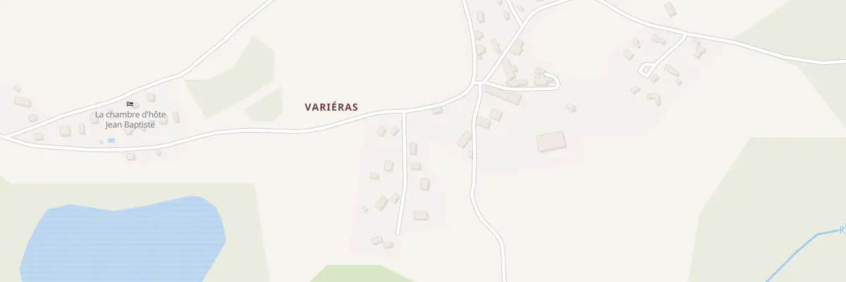 Plan du 224 Varieras à Pérols-sur-Vézère