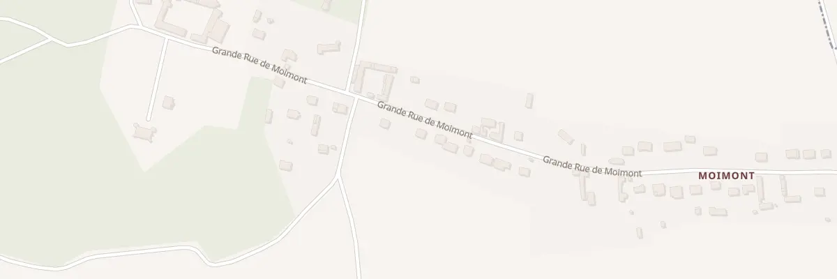 Plan du 641 Gr Grande Rue de Moimont à Milly-sur-Thérain