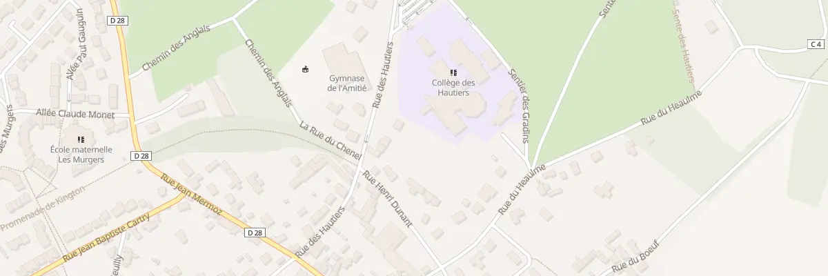 Plan du 16 Rue des Hautiers à Marines