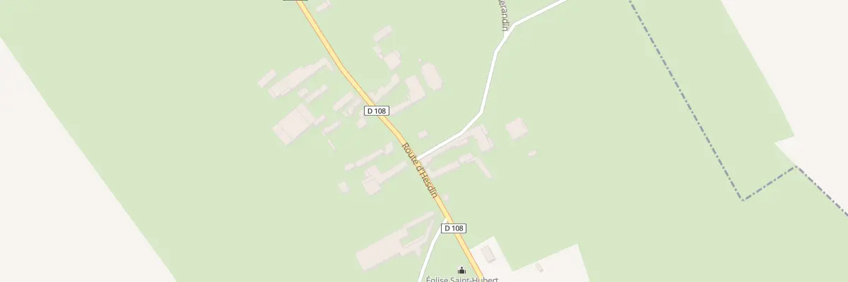Plan du 31B Rte d’Hesdin à Lebiez