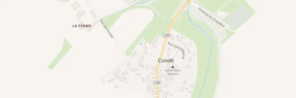 Plan du 4 Rue des Marronniers à Condé