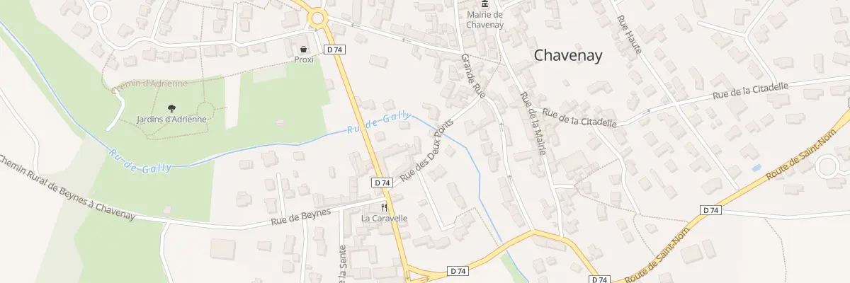Plan du 6 Rue des Deux Ponts à Chavenay