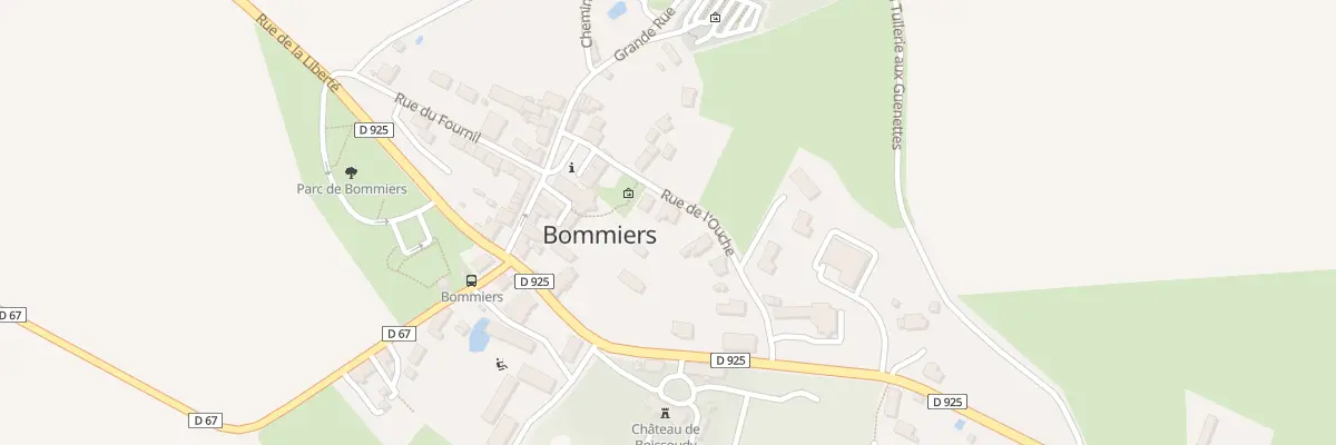 Plan du 5003 Le Bourg à Bommiers