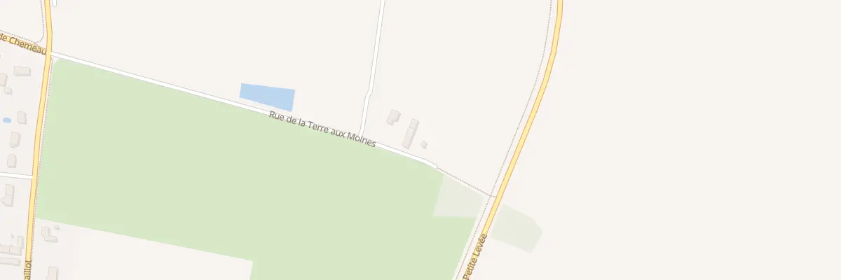 Plan du 2 La Terre au Moine à Saint-Denis-en-Val