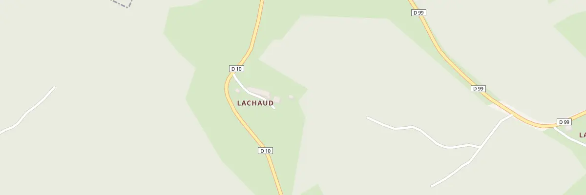 Plan du 2 A Lachaud à Champagnac-la-Noaille